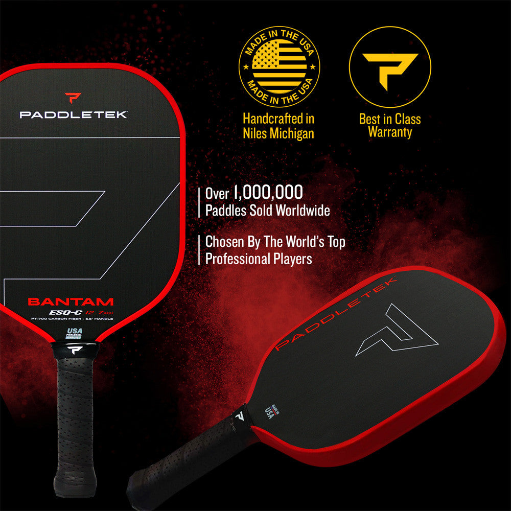 Paddletek Bantam ESQ-C 12.7mm Pickleball Paddle - Pickleball Sports Deals