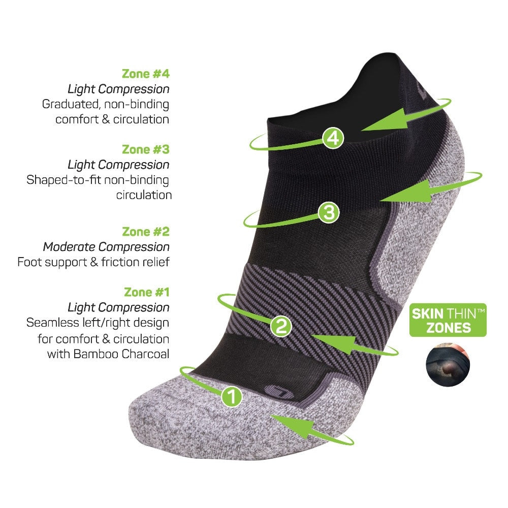 OS1st Pickleball No Show Socks - Pickleball Sports Exclusive