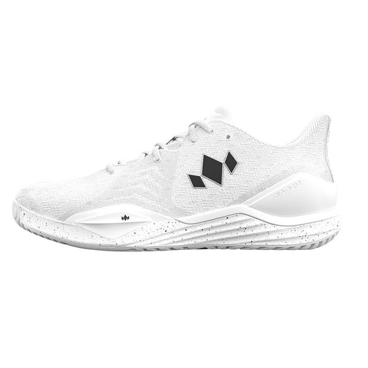 Diadem Court Burst Wide Court Shoe - Unisex - White/White - Pickleball Sports Recommended
