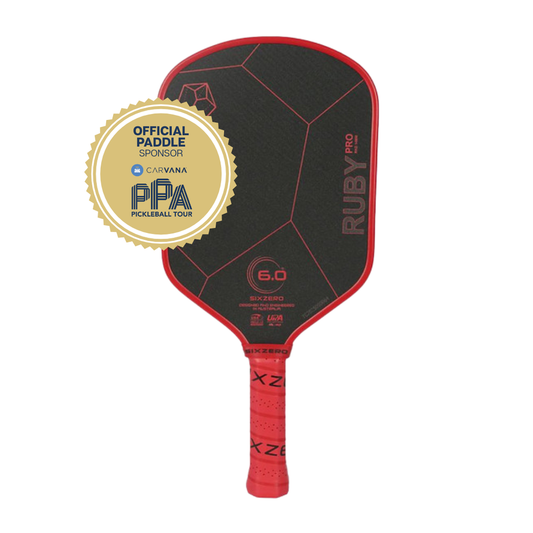 Six Zero Ruby Pro Pickleball Paddle - Pickleball Sports Sale