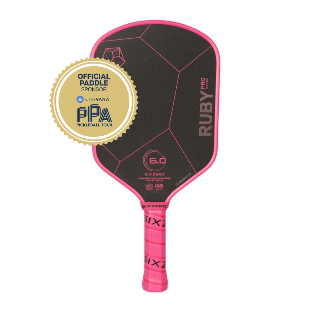 Six Zero Ruby Pro Pickleball Paddle - Pickleball Sports Sale