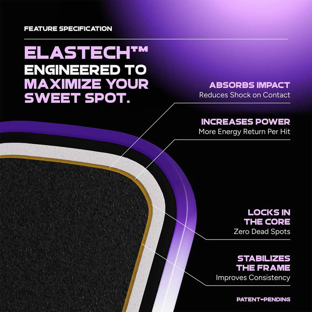 FRIDAY Aura Pro Elongated Pickleball Paddle - Pickleball Sports Special Offer