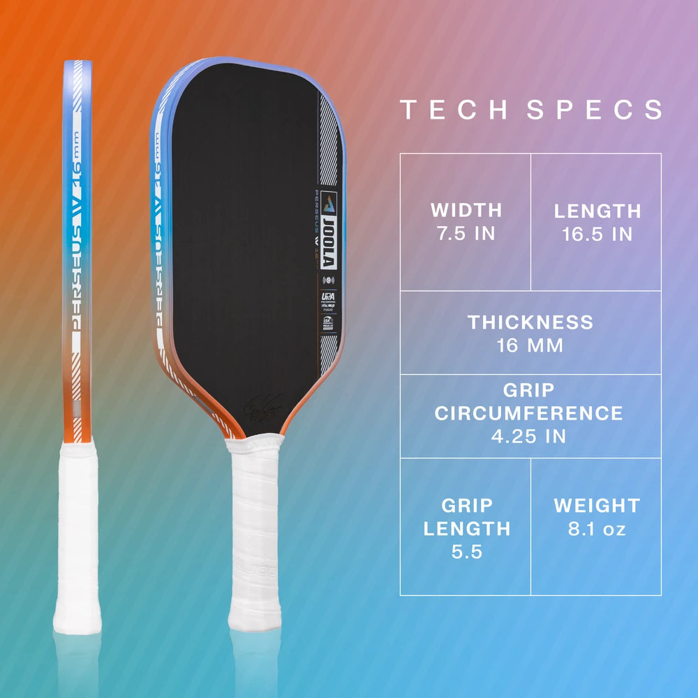 JOOLA Ben Johns Perseus Pro IV 16mm Pickleball Paddle - Pickleball Sports Smart Buy