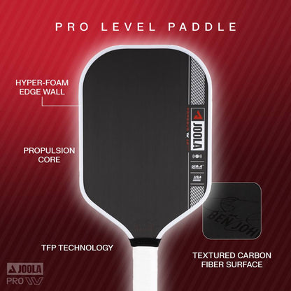 JOOLA Ben Johns Perseus Pro IV 16mm Pickleball Paddle - Pickleball Sports Smart Buy