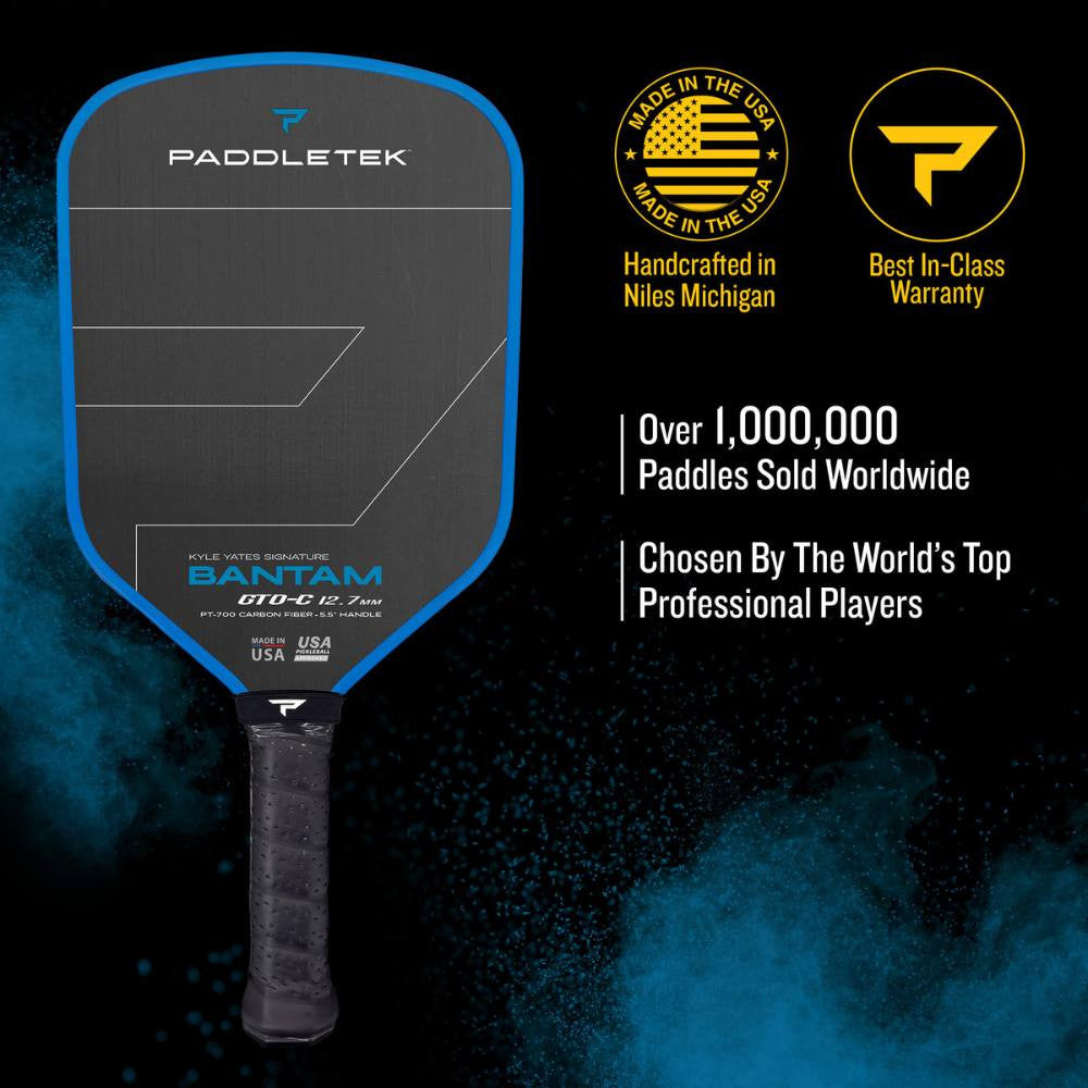 Paddletek GTO-C 12.7mm Pickleball Paddle - Pickleball Sports Essential