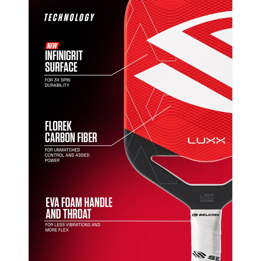 Selkirk LUXX Control Air InfiniGrit Epic Pickleball Paddle - Pickleball Sports Featured