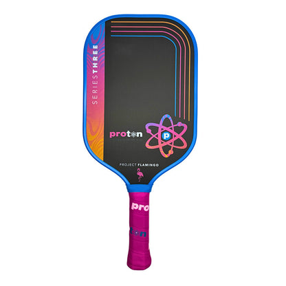 Proton Series Three Pickleball Paddle - Project Flamingo - Pickleball Sports Recommended