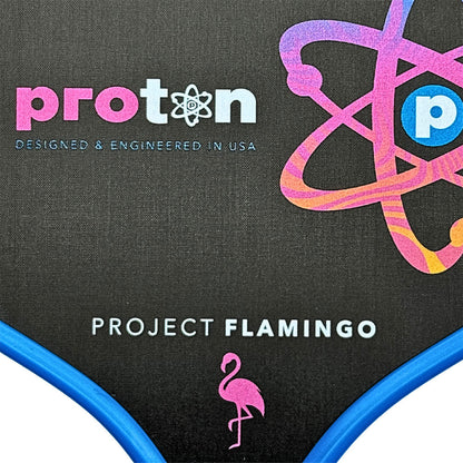 Proton Series Three Pickleball Paddle - Project Flamingo - Pickleball Sports Recommended