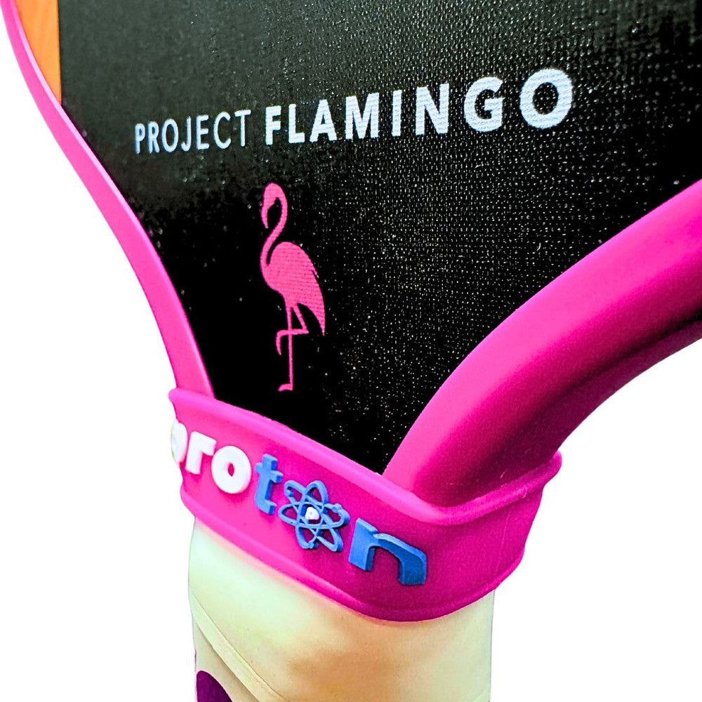Proton Series Three Pickleball Paddle - Project Flamingo - Pickleball Sports Recommended