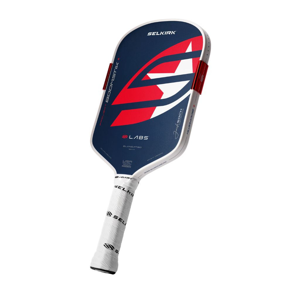 Selkirk Labs Boomstik Elongated Paddle for Power & Spin - Pickleball Sports Trusted