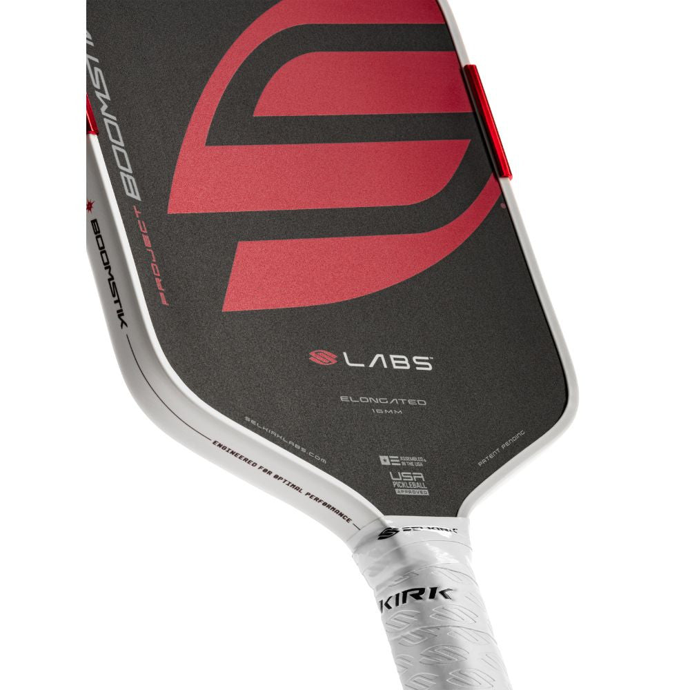 Selkirk Labs Boomstik Elongated Paddle for Power & Spin - Pickleball Sports Trusted