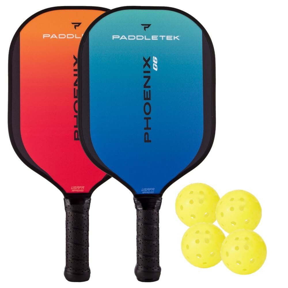Phoenix G6 Composite Pickleball Paddle Bundle - Pickleball Sports Customer Favorite