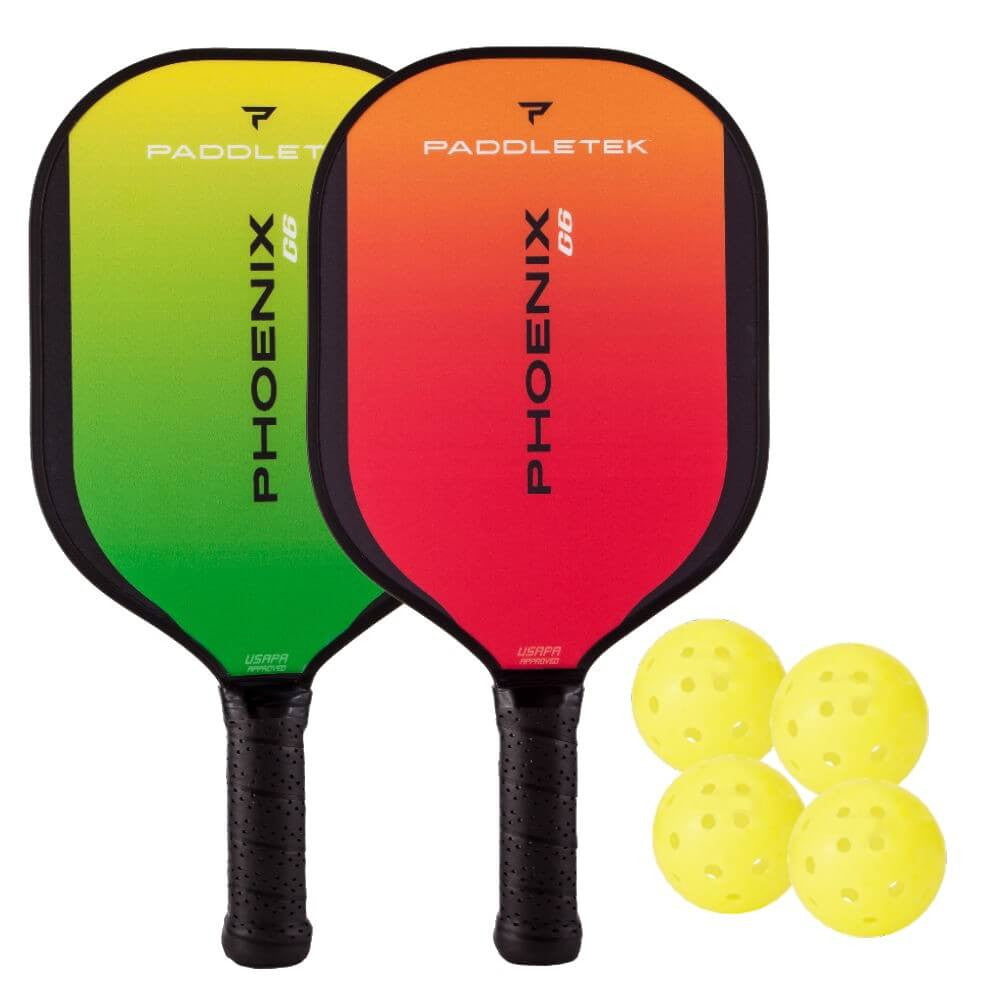 Phoenix G6 Composite Pickleball Paddle Bundle - Pickleball Sports Customer Favorite