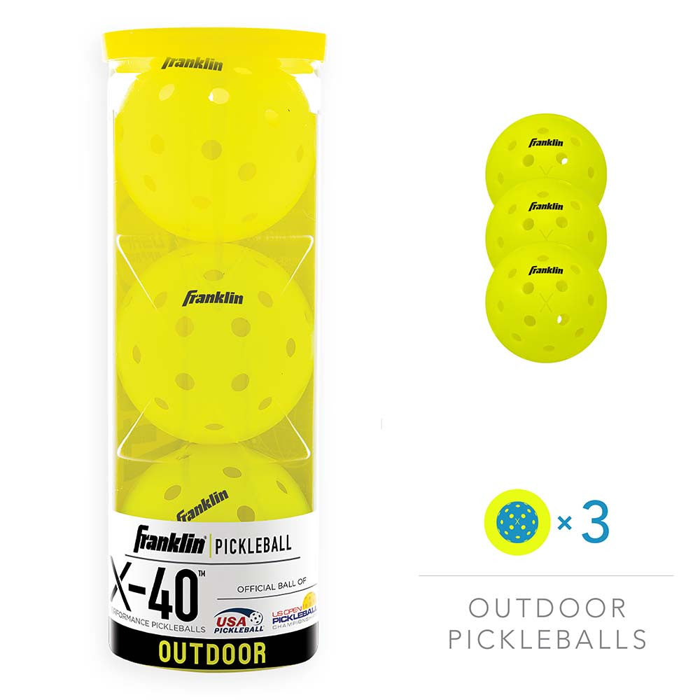 Franklin X-40 Outdoor Pickleball - Pickleball Sports Quality