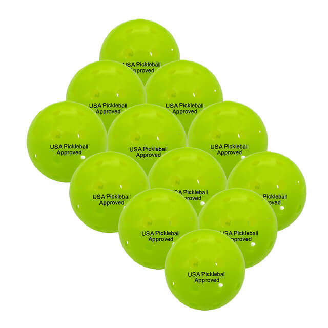 Engage Tour 2.0 Outdoor Pickleball Neon - Pickleball Sports Top Pick