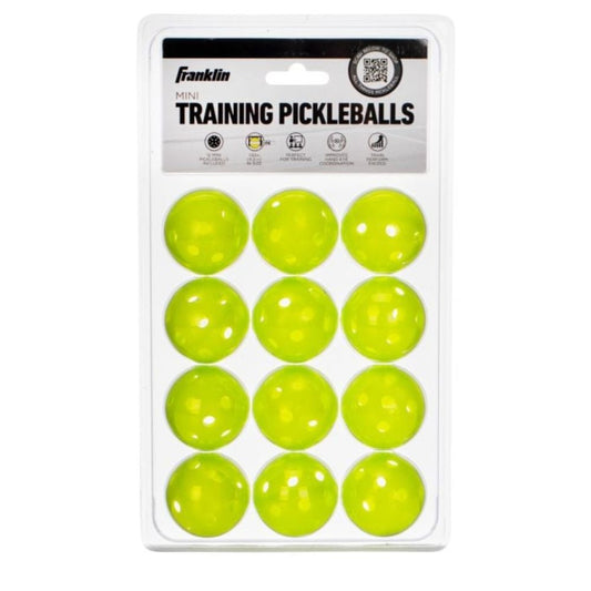 Franklin Sports Mini Training Pickleballs - Pickleball Sports Essential