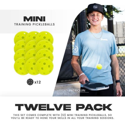 Franklin Sports Mini Training Pickleballs - Pickleball Sports Essential
