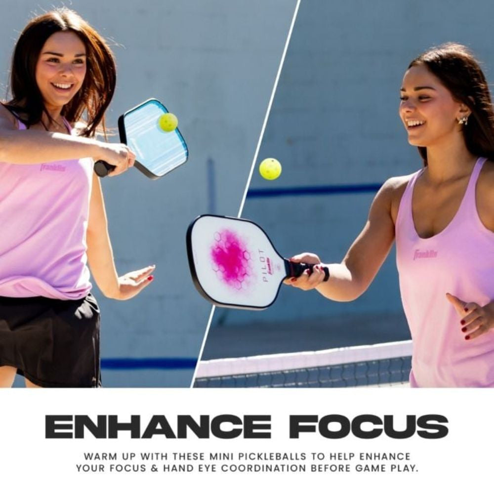 Franklin Sports Mini Training Pickleballs - Pickleball Sports Essential