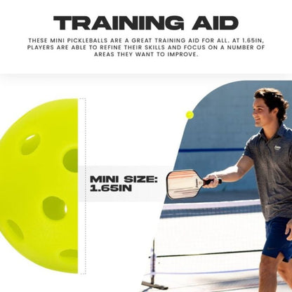Franklin Sports Mini Training Pickleballs - Pickleball Sports Essential