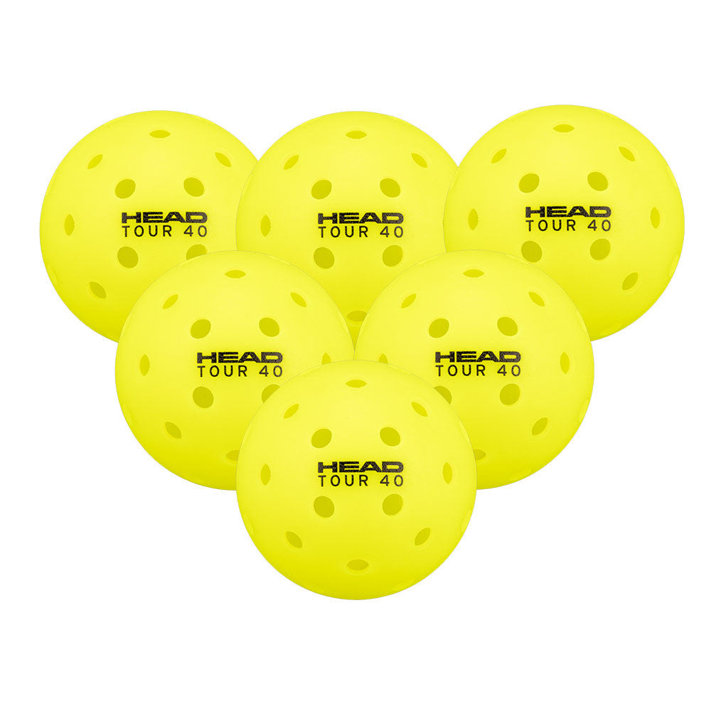 HEAD Tour 40 Outdoor Pickleball - Pickleball Sports Smart Buy