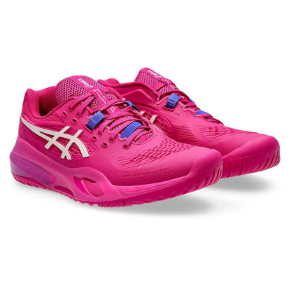 ASICS Gel Resolution X Pickleball Shoe - Bright Rose/Cream - Pickleball Sports Premium