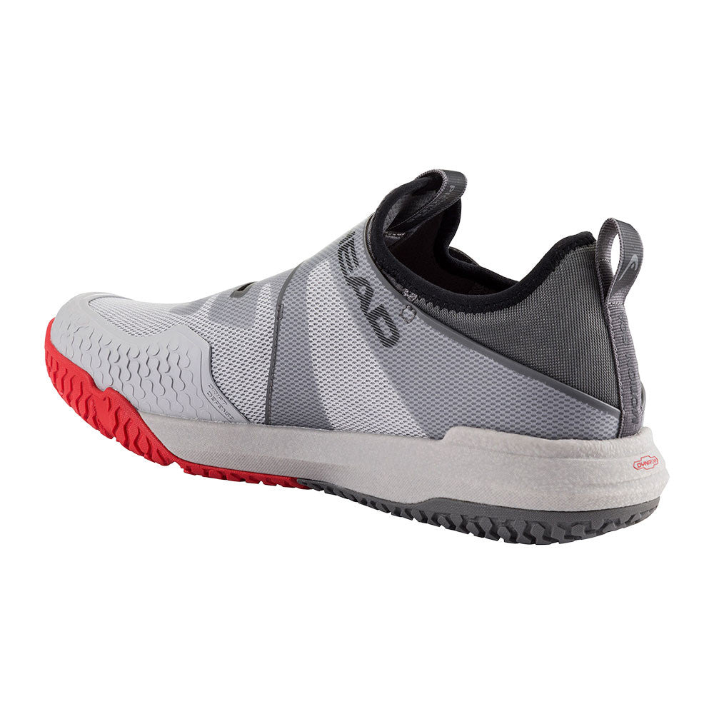 HEAD Motion Pro BOA Pickleball Shoe, Light Grey/Red - Pickleball Sports Great Value