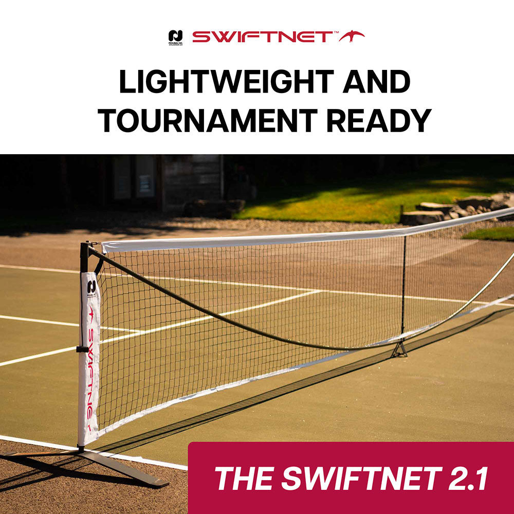SwiftNet 2.1 Portable Pickleball Net - Pickleball Sports Latest