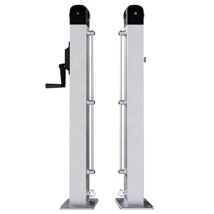 Dominator Permanent Pickleball Net Post System - Pickleball Sports Quality