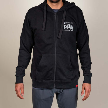 PPa Buxton Fleece Zip Hoodie - Unisex - Pickleball Sports Deals