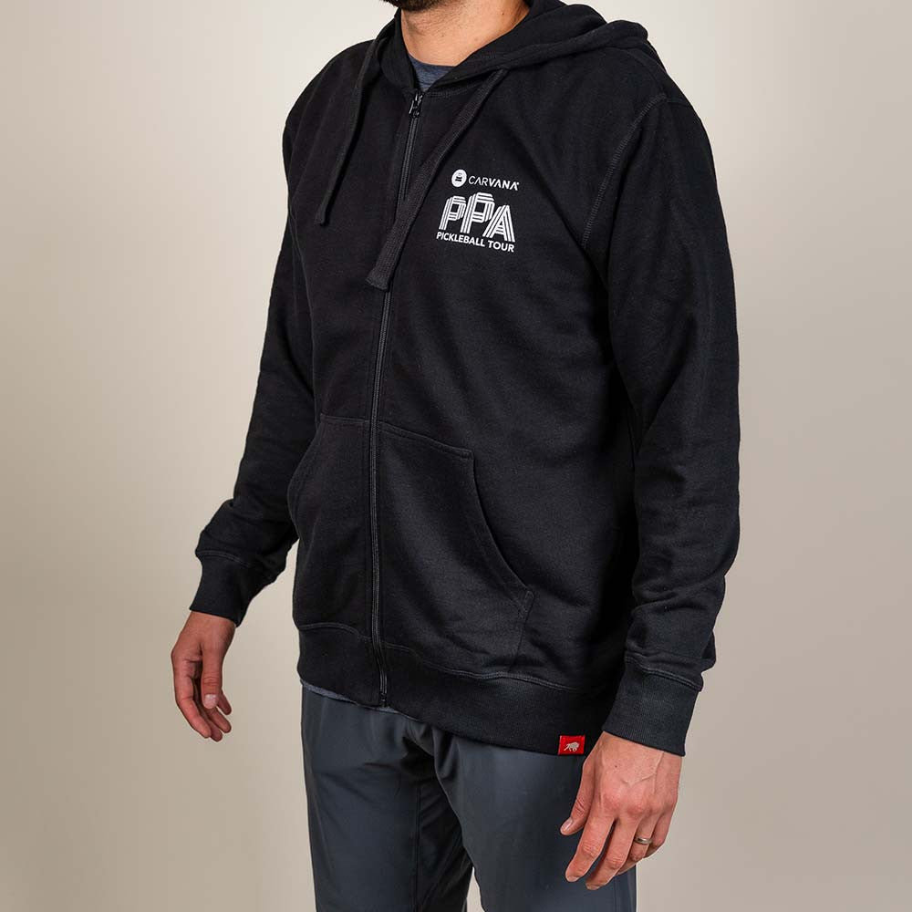 PPa Buxton Fleece Zip Hoodie - Unisex - Pickleball Sports Deals