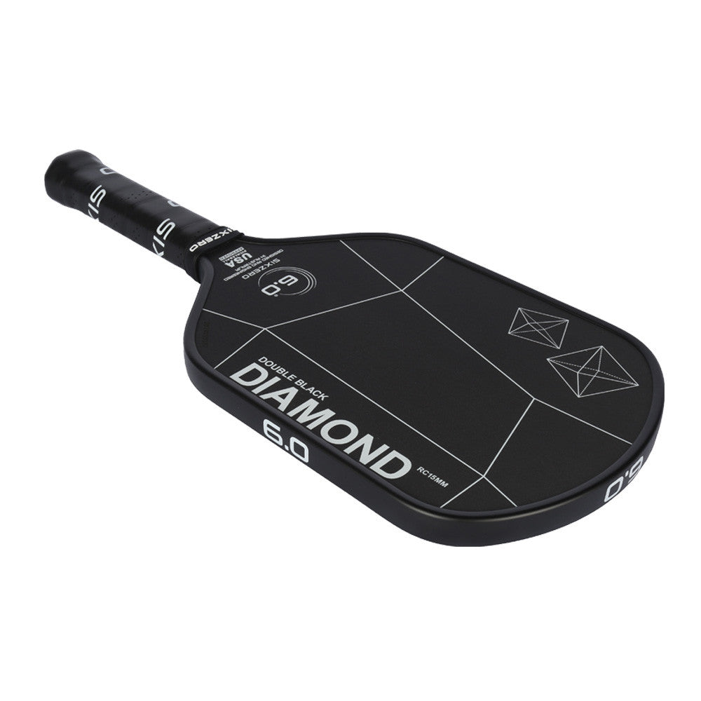 Six Zero Double Black Diamond Elongated Pickleball Paddle - Pickleball Sports New