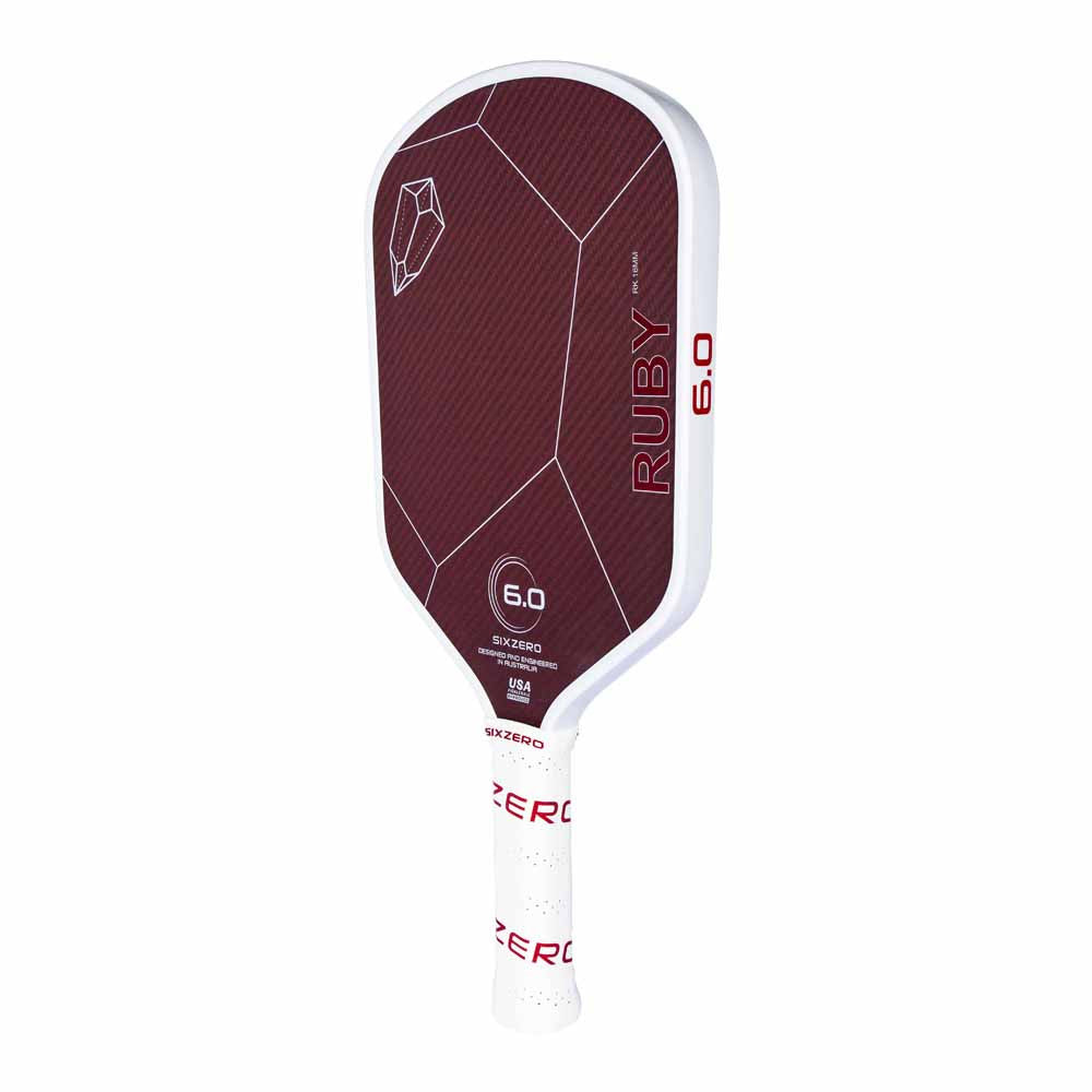Six Zero Ruby 16mm Pickleball Paddle - Pickleball Sports Customer Favorite