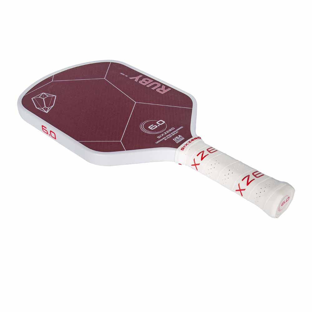 Six Zero Ruby 16mm Pickleball Paddle - Pickleball Sports Customer Favorite
