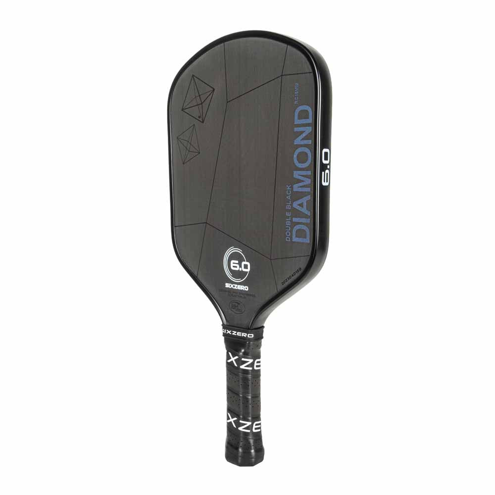 Six Zero Double Black Diamond Control 16mm Paddle - Pickleball Sports Customer Favorite