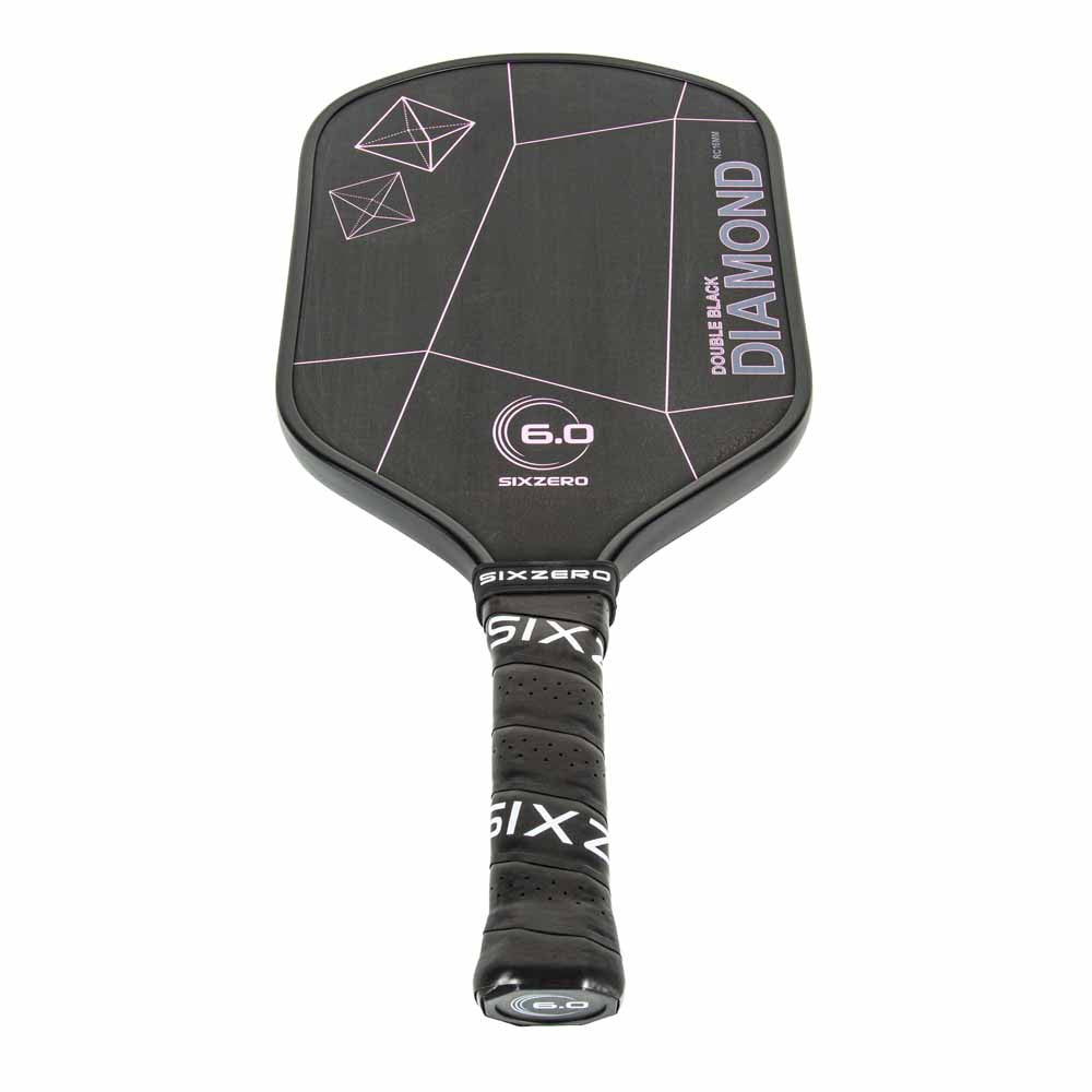 Six Zero Double Black Diamond Control 16mm Paddle - Pickleball Sports Customer Favorite