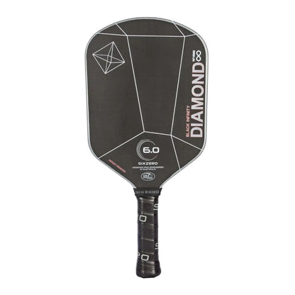 Six Zero Infinity Edgeless Black Diamond Power Pickleball Paddle - Pickleball Sports Signature