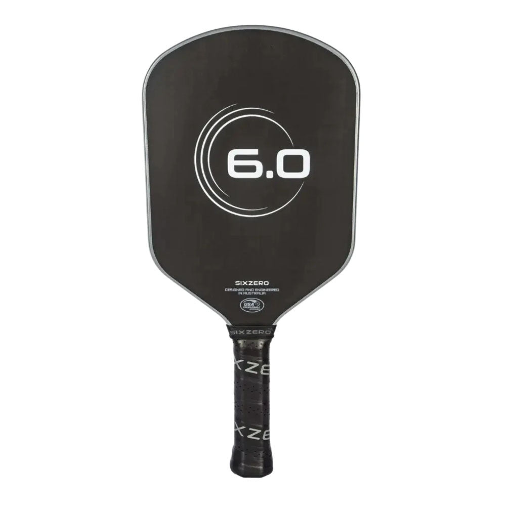 Six Zero Infinity Edgeless Black Diamond Power Pickleball Paddle - Pickleball Sports Signature