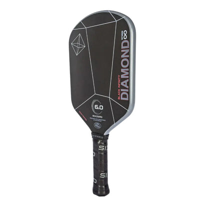 Six Zero Infinity Edgeless Black Diamond Power Pickleball Paddle - Pickleball Sports Signature