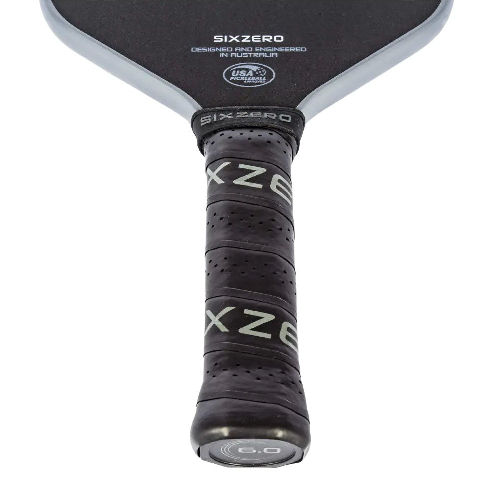 Six Zero Infinity Edgeless Black Diamond Power Pickleball Paddle - Pickleball Sports Signature