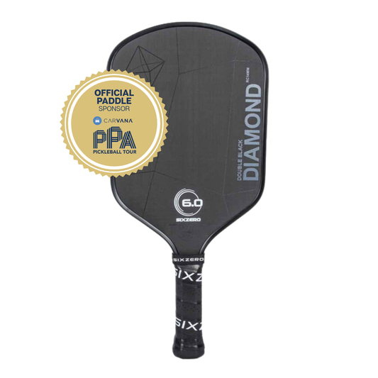 Six Zero Double Black Diamond Control 14mm - Pickleball Sports Deals