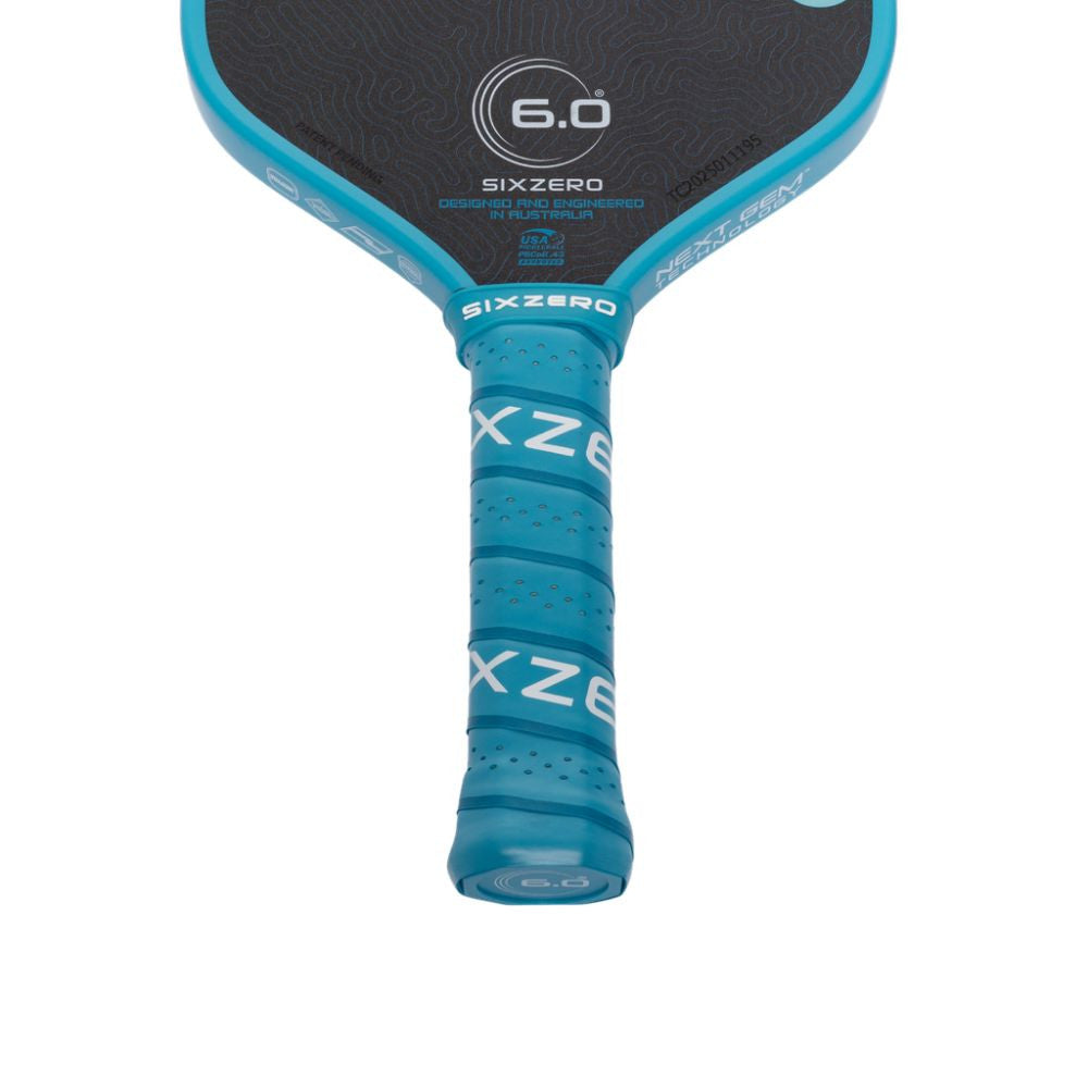 Six Zero Coral 16mm Elongated Pickleball Paddle - Pickleball Sports Trusted