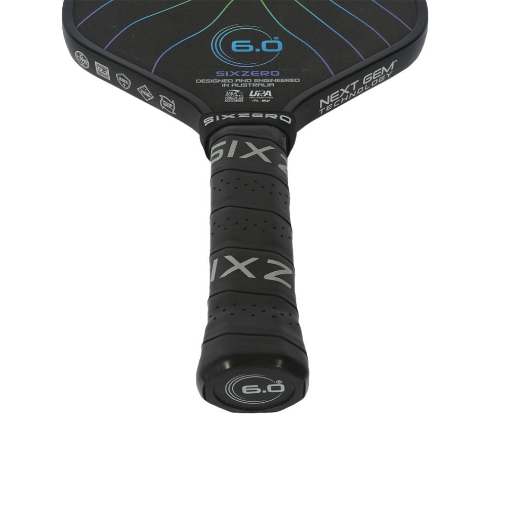 Six Zero Black Opal Pickleball Paddle - Pickleball Sports Discount