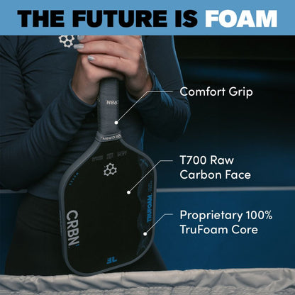 CRBN TruFoam Waves 4 Hybrid Pickleball Paddle - Pickleball Sports Latest
