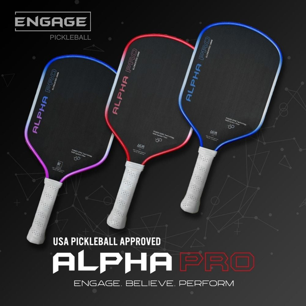 Engage Pursuit Alpha Pro 14mm Pickleball Paddle - Pickleball Sports Trending