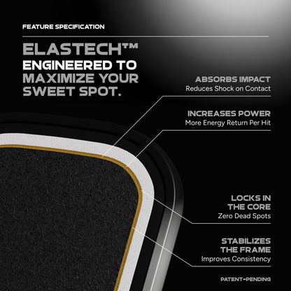 FRIDAY Aura Elongated Pickleball Paddle - Pickleball Sports Special Offer