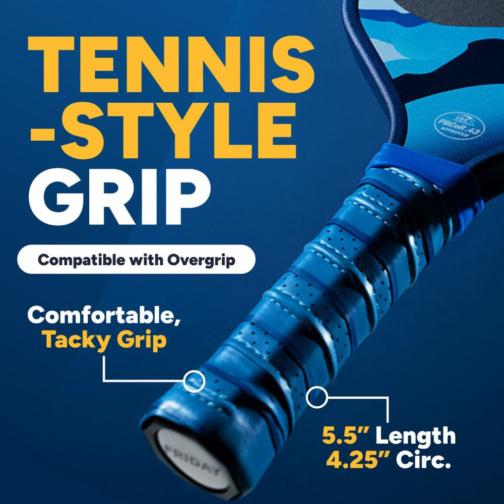 FRIDAY Fever 101 Elongated Pickleball Paddle - Pickleball Sports Quality
