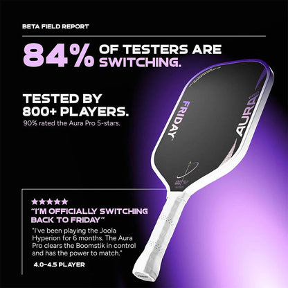 FRIDAY Aura Pro Widebody Pickleball Paddle - Pickleball Sports Classic