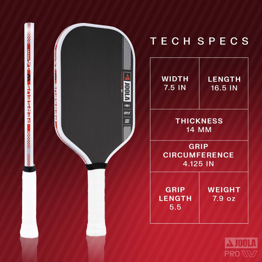 JOOLA Ben Johns Perseus Pro IV 14mm Pickleball Paddle - Pickleball Sports Latest