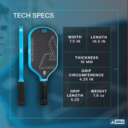 JOOLA Hyperion Double Vision 16mm Pickleball Paddle - Pickleball Sports Customer Favorite