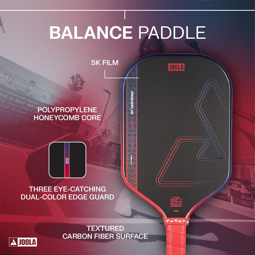 JOOLA Perseus Heat Vision 16mm Pickleball Paddle - Pickleball Sports Classic